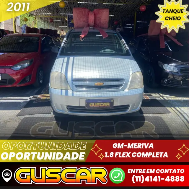 Carro Chevrolet Meriva 2011 SS EASYTRONIC 1.8 FlexPower