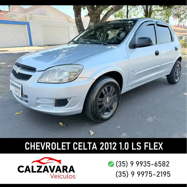 Carro Chevrolet Celta 2012 LS 1.0 (Flex) 4p