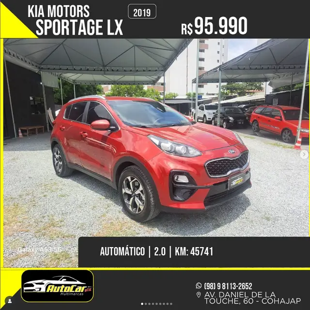 Carro Kia Sportage 2019 2.0 LX (Flex) (Aut) P.163