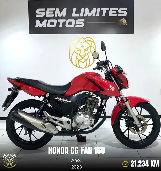 Moto Honda CG 160 2023 Fan