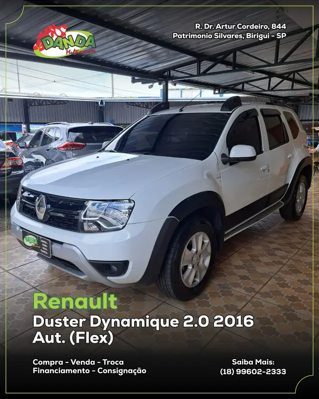 Carro Renault Duster 2016 1.6 16V Dynamique (Flex)