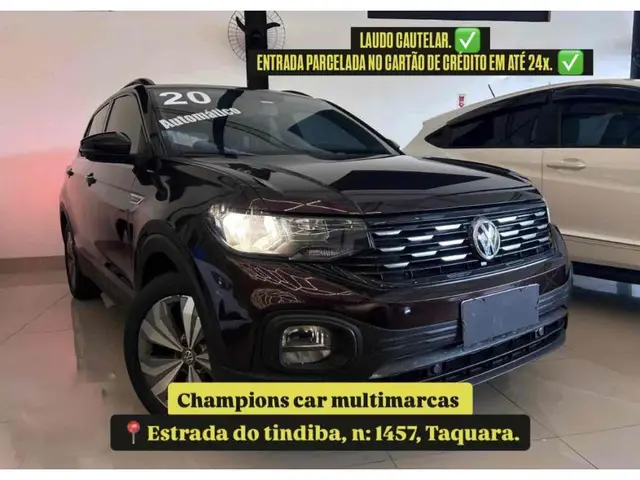 Carro Volkswagen T-Cross 2020 1.0 200 TSI 12V (Aut) (Flex)