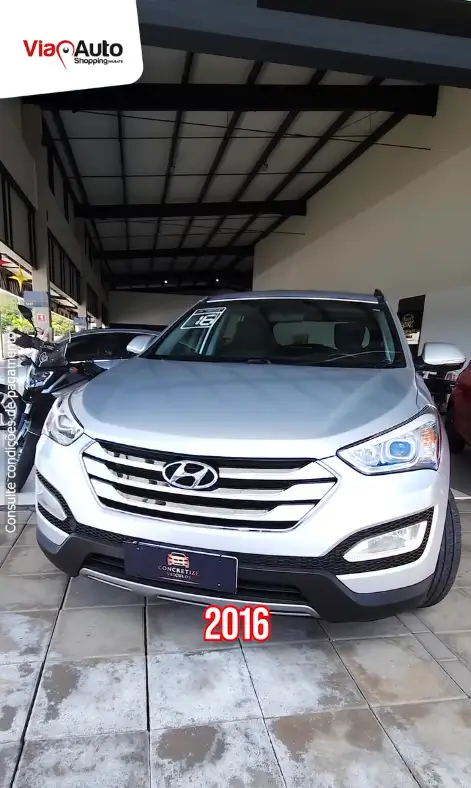 Carro Hyundai Santa Fe 2016 GLS 3.3L V6 4x4 5L