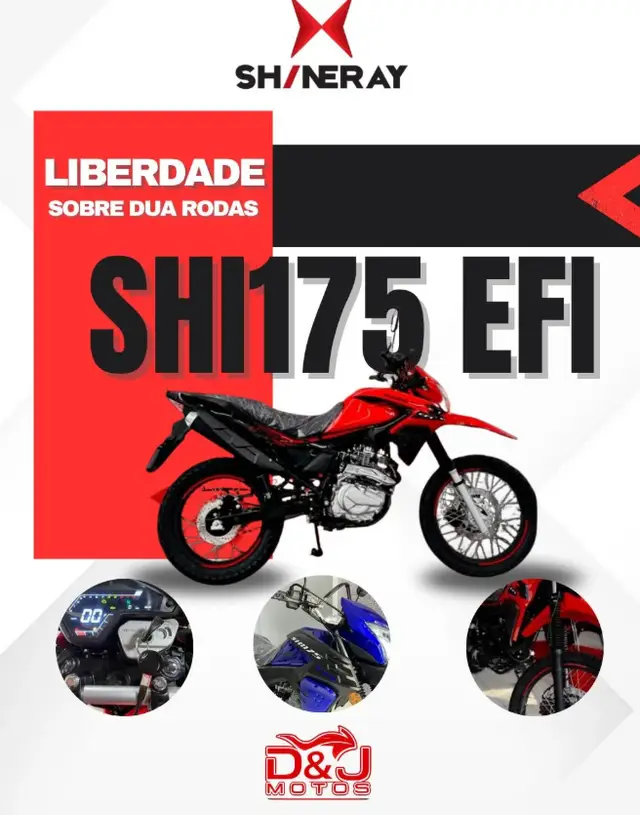 Moto Shineray SHI 175 2025 EFI