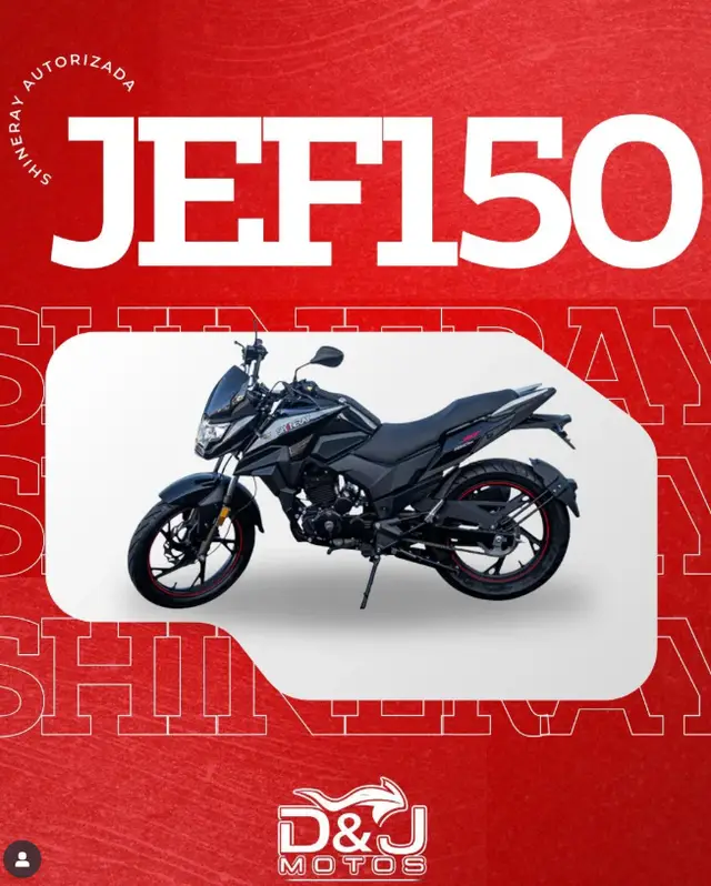 Moto Shineray JEF 150 2025 S