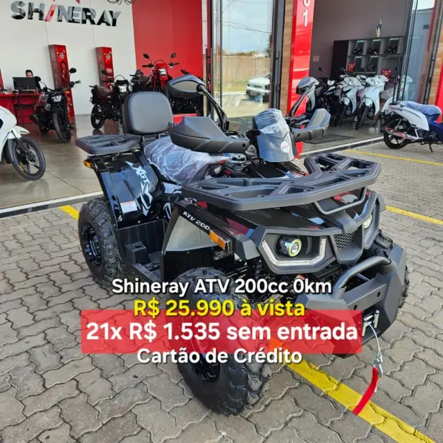 Moto Shineray ATV 200 2026 200