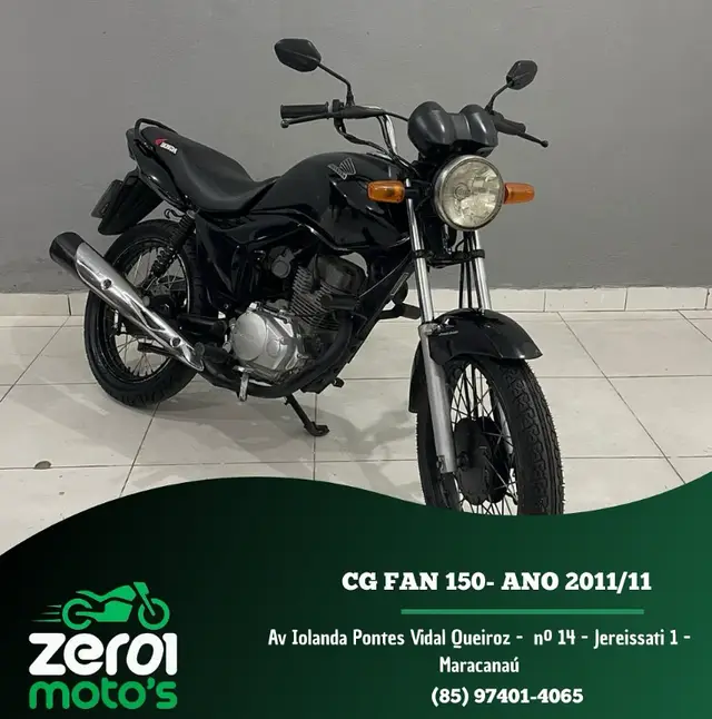 Moto Honda CG 150 2011 Fan ESi