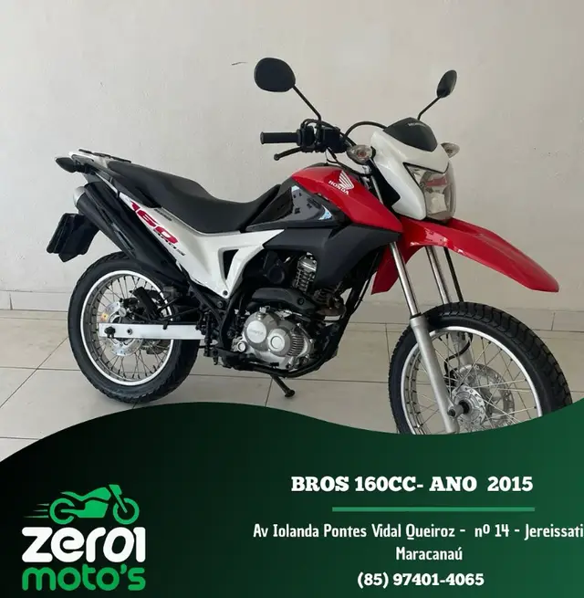 Moto Honda NXR 160 2015 Bros ES