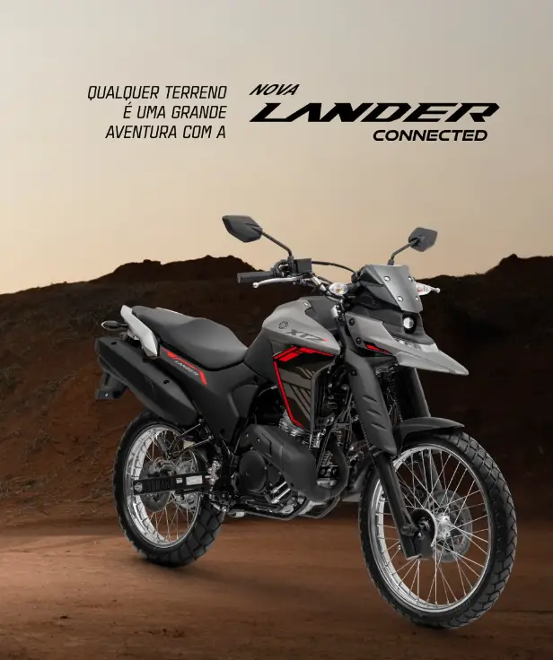 Moto Yamaha XTZ 250 Lander 2025 Connected