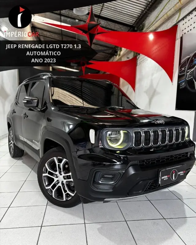 Carro Jeep Renegade 2023 Longitude T270 1.3 Turbo 4x2