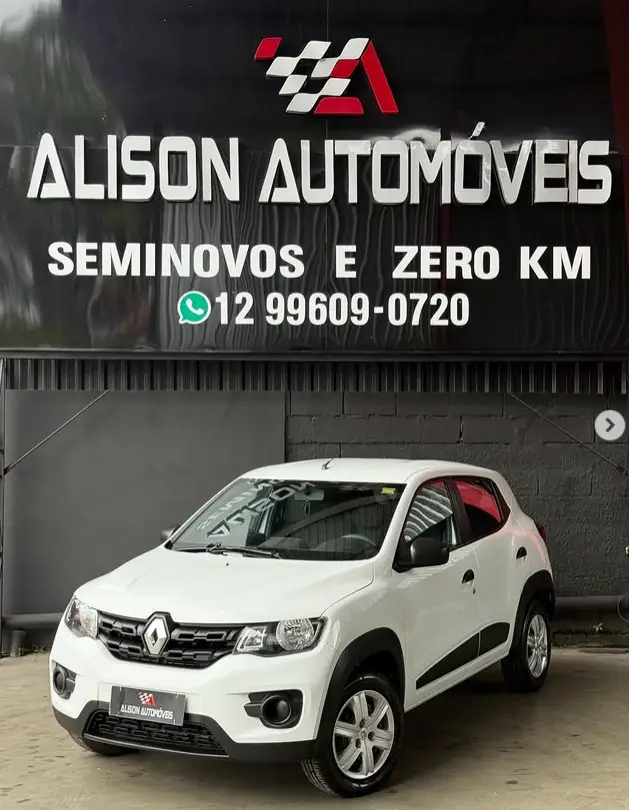 Carro Renault Kwid 2021 Zen 1.0 12v SCe (Flex)