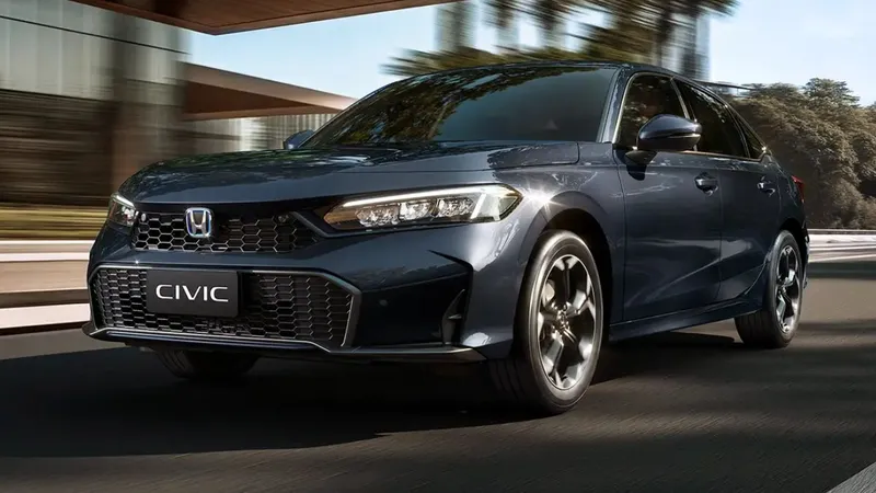 Honda Civic híbrido aparece na lista de 10 melhores motores em 2025