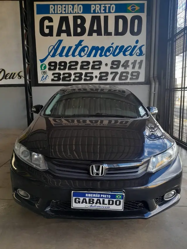 Carro Honda Civic 2012 New  EXS 1.8 16V i-VTEC (Aut) (Flex)
