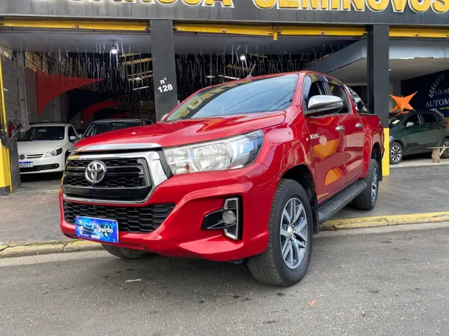 Carro Toyota Hilux Cabine Dupla 2019 Hilux 2.8 16v TDI SRV CD 4x4 (Aut)