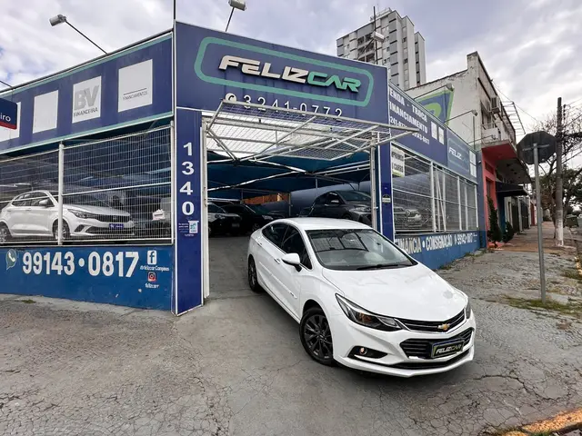 Carro Chevrolet Cruze 2018 LTZ 1.4 16V Ecotec (Aut) (Flex)