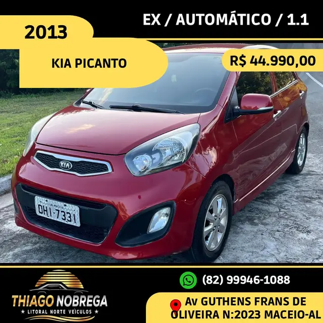 Carro Kia Picanto 2013 1.0 (Aut) (Flex)