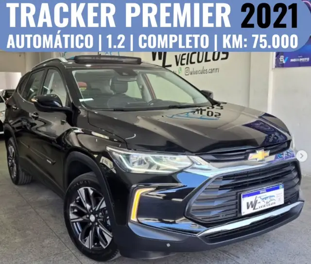 Carro Chevrolet Tracker 2025 Premier 1.2 Turbo (Aut.)