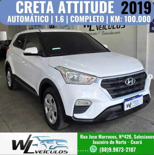 Carro Hyundai Creta 2025 Action 1.6 (Aut) (Flex)