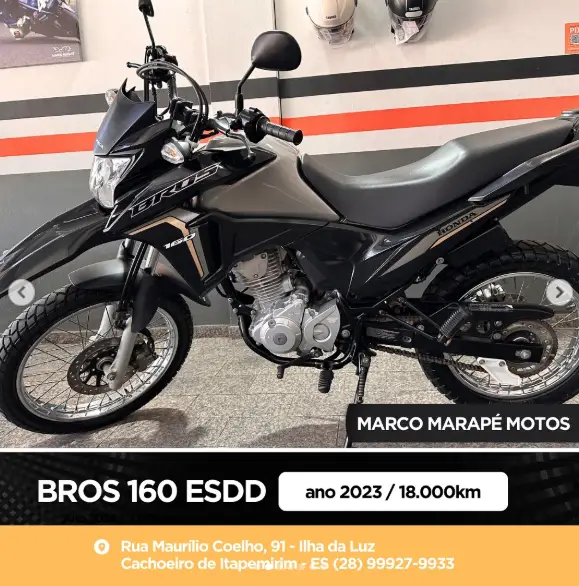 Moto Honda NXR 160 2023 Bros ESDD