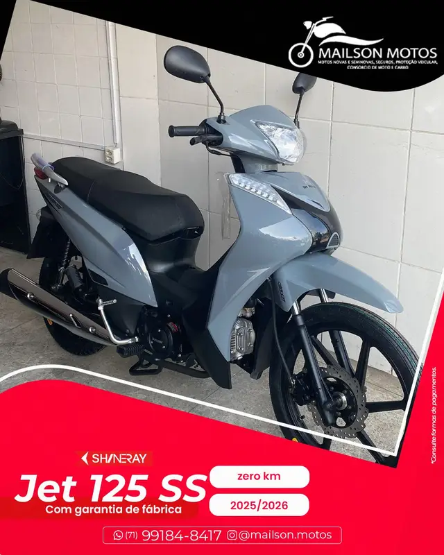Moto Shineray JET 125 2025 2X