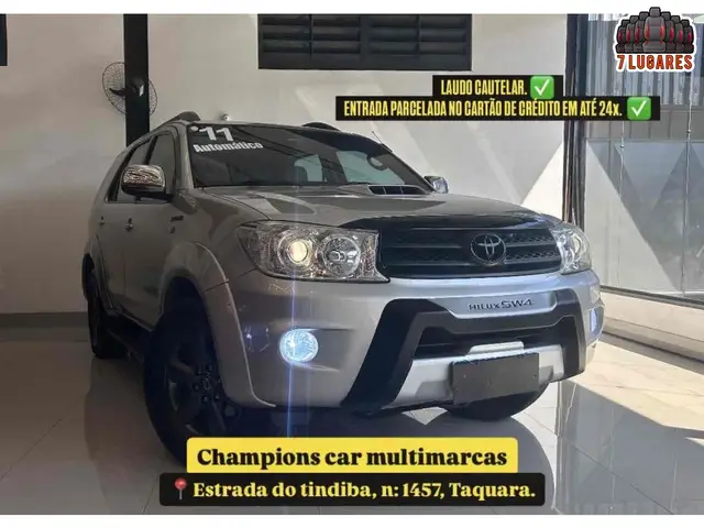 Carro Toyota Hilux SW4 2011 SRV 4x4 3.0 Turbo  (aut)