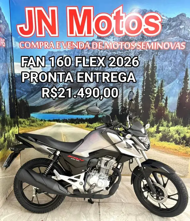 Moto Honda CG 160 2026 Fan