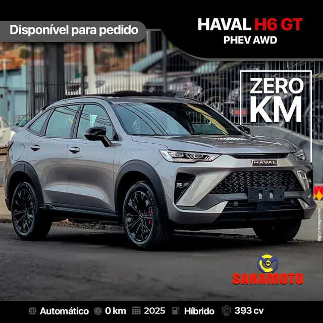 Carro GWM Haval H6 GT 2025 PHEV AWD
