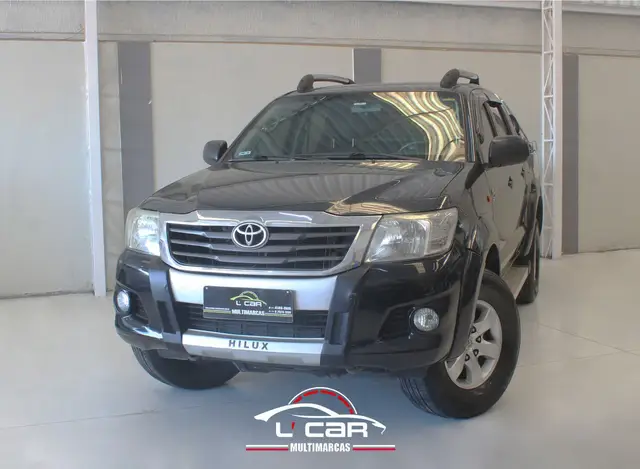 Carro Toyota Hilux Cabine Dupla 2013 Hilux 2.7 SR CD 4x2 (Flex) (Aut)