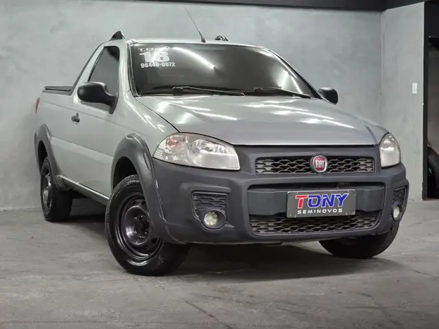 Carro Fiat Strada 2018 Hard Working 1.4 (Flex) (Cabine Simples)