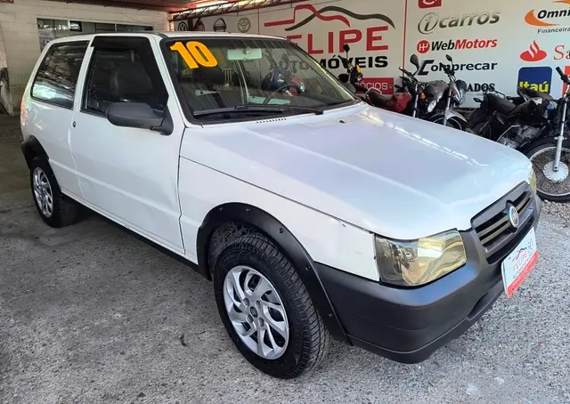 Carro Fiat Uno Mille 2010 Fire Economy Way 1.0 (Flex) 2p