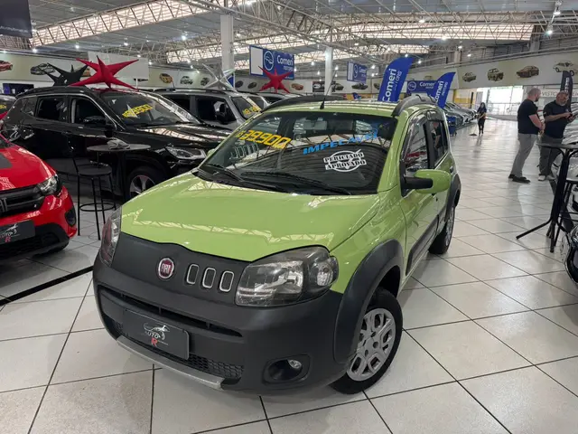 Carro Fiat Uno 2014 Way 1.0 8V (Flex) 4p