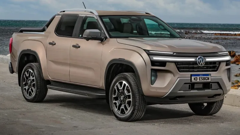 Segredo: nova VW Amarok terá cara chinesa e deve manter coração de 258 cv