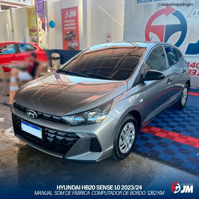 Carro Hyundai HB20 2024 Sense 1.0 (Mec.)
