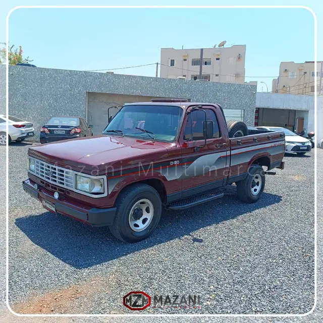 Carro Chevrolet D20 1992 Pick Up Custom Luxe 4.0 (Cab Simples)