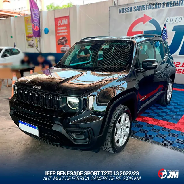 Carro Jeep Renegade 2023 Sport T270 1.3 Turbo 4x2