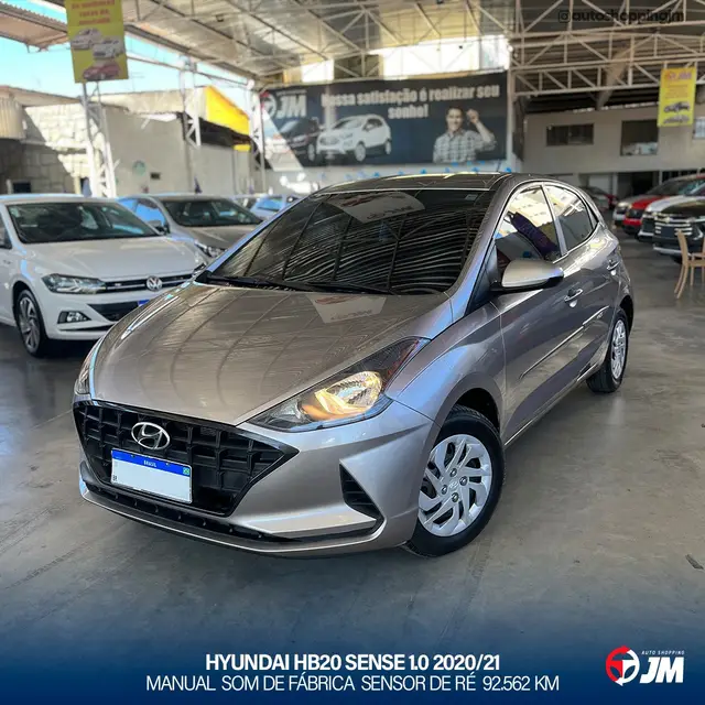 Carro Hyundai HB20 2021 Sense 1.0