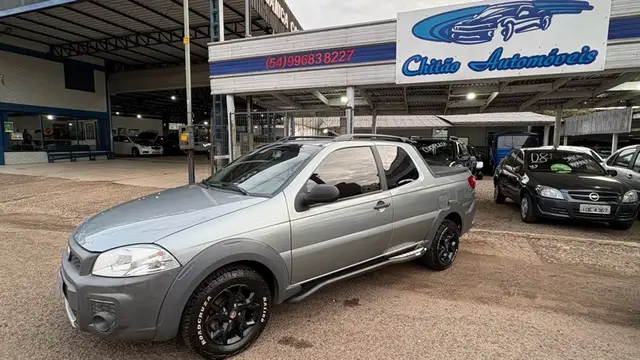 Carro Fiat Strada 2015 Working 1.4 (Flex) (Cabine Dupla)