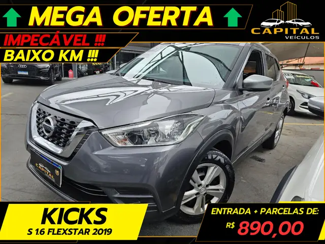 Carro Nissan Kicks 2019 1.6 S (Flex)
