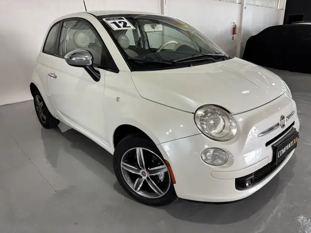 Carro Fiat 500 2012 Cult Dualogic 1.4 8V