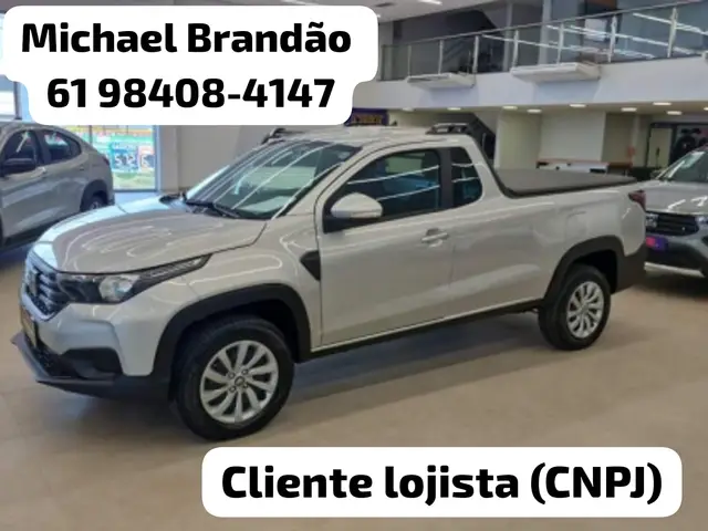 Carro Fiat Strada 2026 Freedom Cabine Plus 1.3 AT