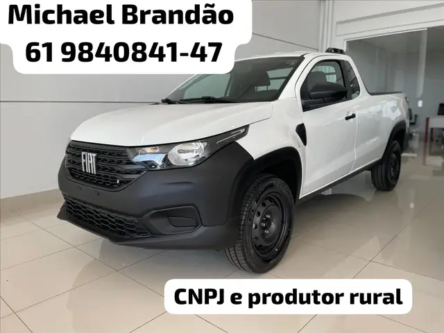 Carro Fiat Strada 2026 Endurance Cabine Plus 1.3 MT