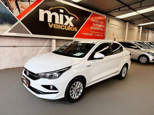 Carro Fiat Cronos 2019 1.3 Drive Firefly GSR (Flex)