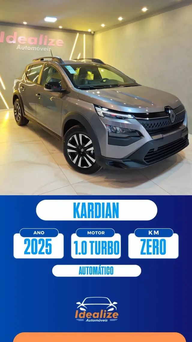Carro Renault Kardian 2025 Evolution 1.0 Turbo AT