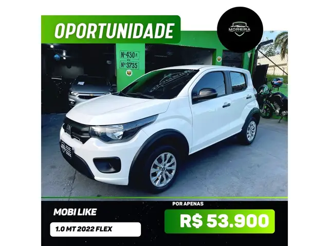 Carro Fiat Mobi 2022 Like 1.0 (Flex)