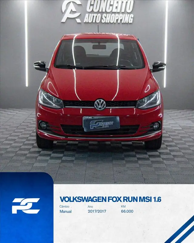 Carro Volkswagen Fox 2017 1.6 MSI Run (Flex)