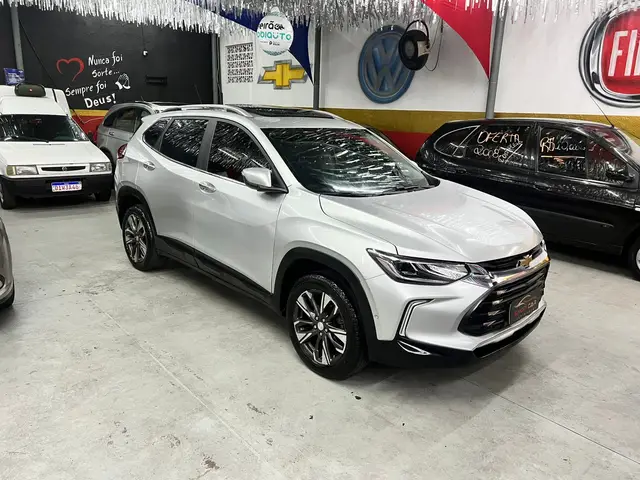 Carro Chevrolet Tracker 2021 Premier 1.2 Turbo (Aut) (Flex)