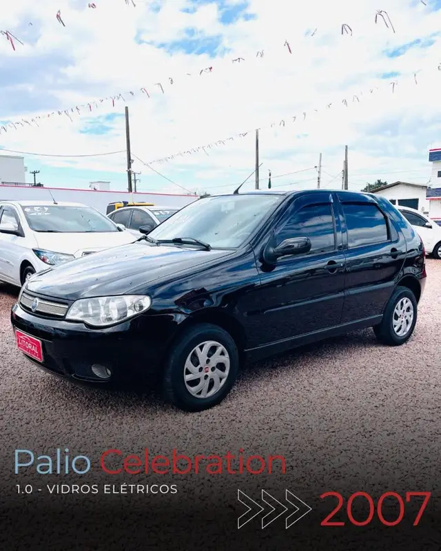 Carro Fiat Palio 2007 Fire 1.0 8V (Flex) 4p