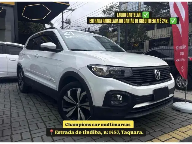 Carro Volkswagen T-Cross 2021 1.0 200 TSI Sense (Aut) (Flex)