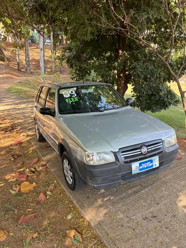 Carro Fiat Uno Mille 2009 Fire Economy Way 1.0 (Flex) 4p