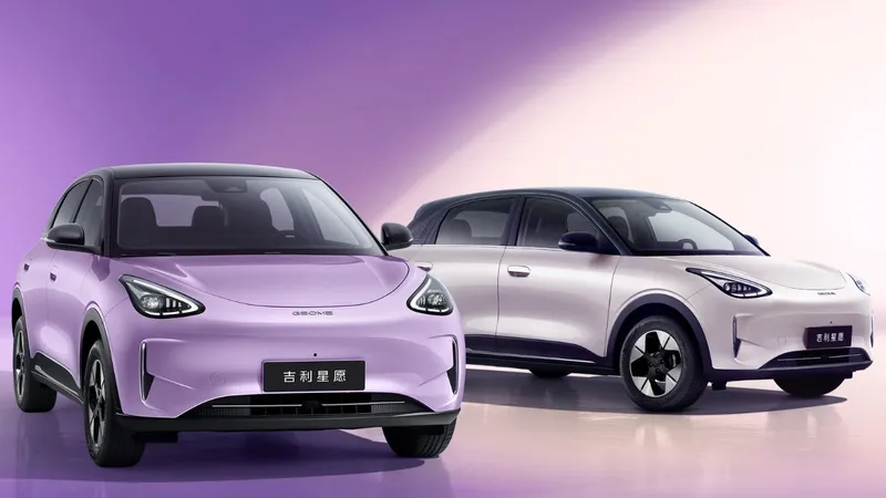 Geely trará concorrente para Renault Kwid elétrico e BYD Dolphin Mini